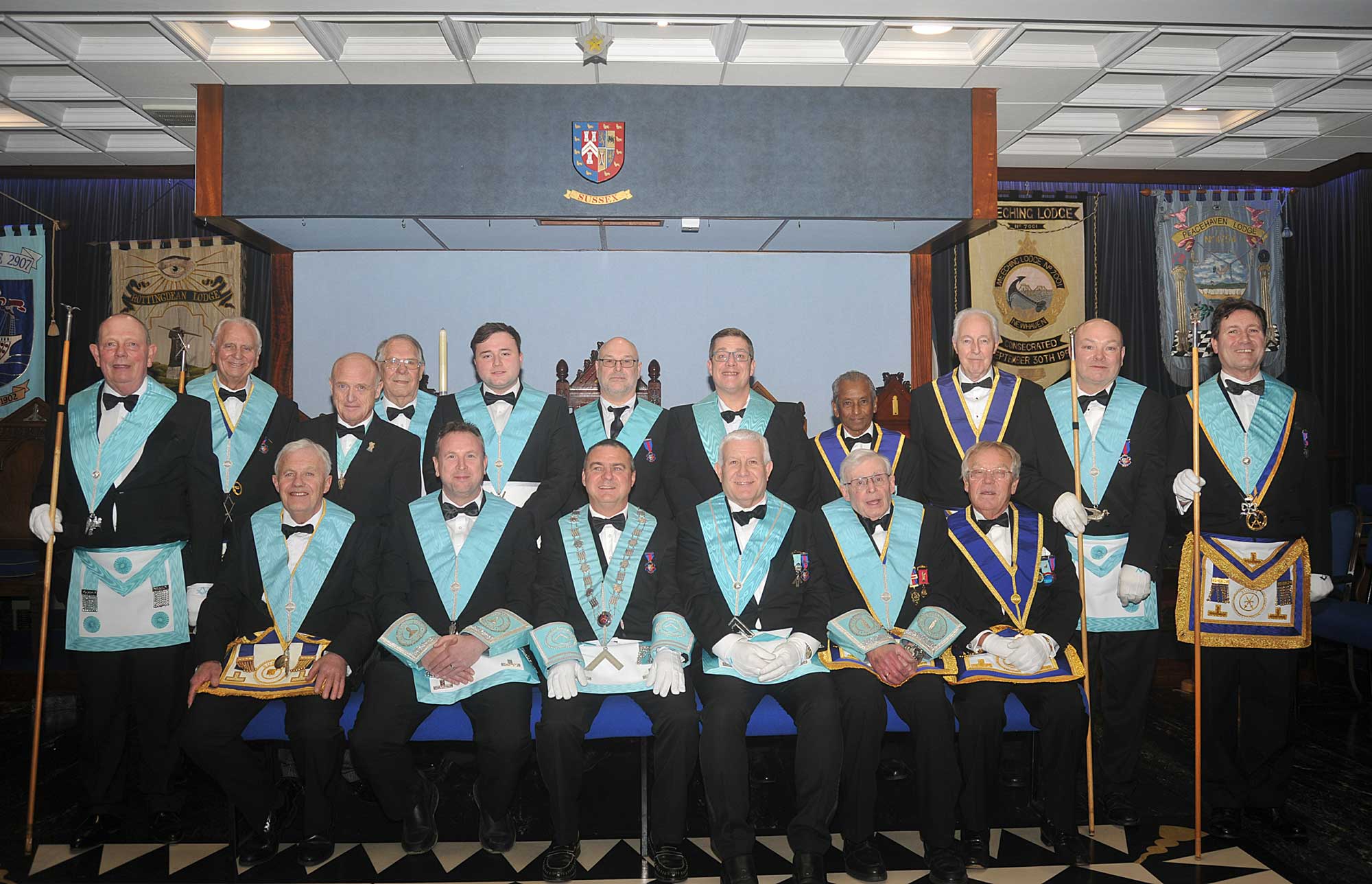 Members of Homestreu lodge No. 3277